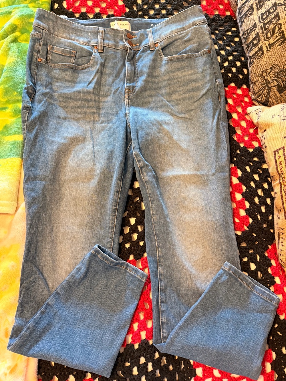Lane Bryant Size 14 Light Blue Stretch Jeans